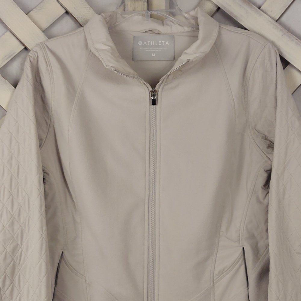 Athleta Front Zip Long Sleeve Jacket Size M